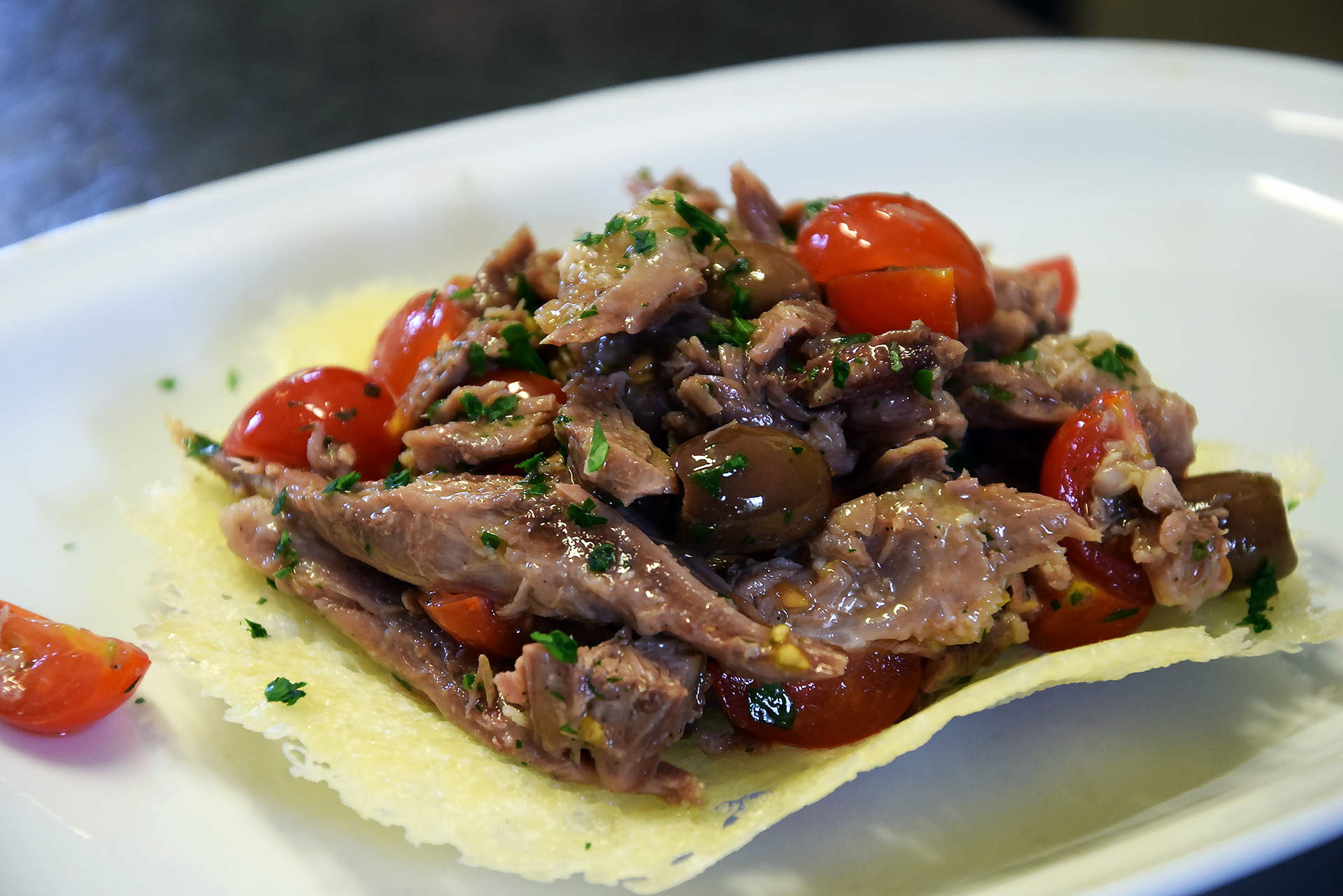 Insalata di coda di manzo